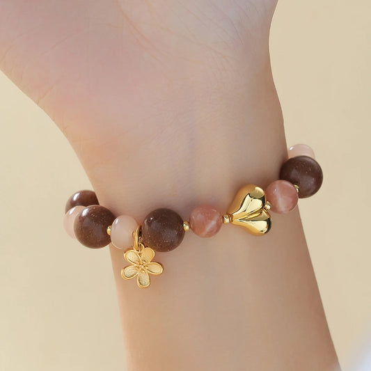 Bracelet Parfumé Perles d’Encens & Agrumes Fait Main - Collection "Énergies Sacrées"