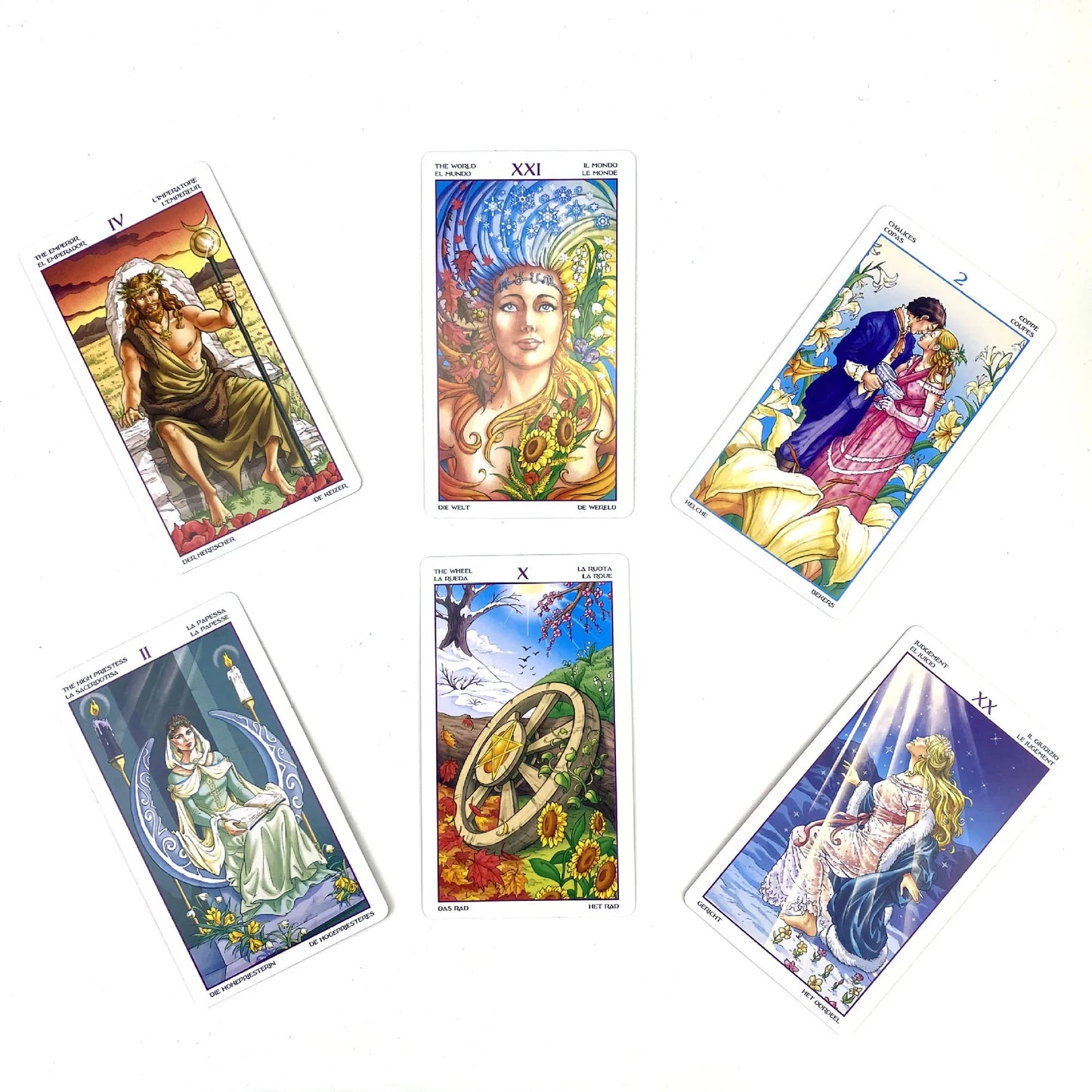Tarot Roue de l’Année English Version - Collection "Tarots Modernes"