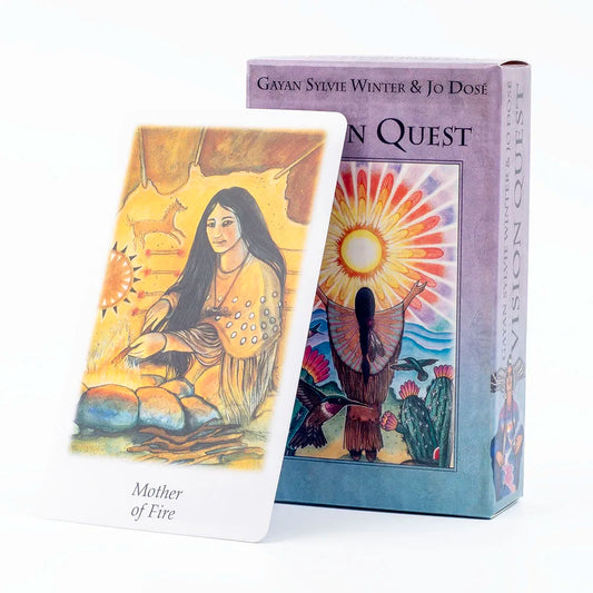 Tarot Quête de Vision English Version - Collection "Tarots Modernes"