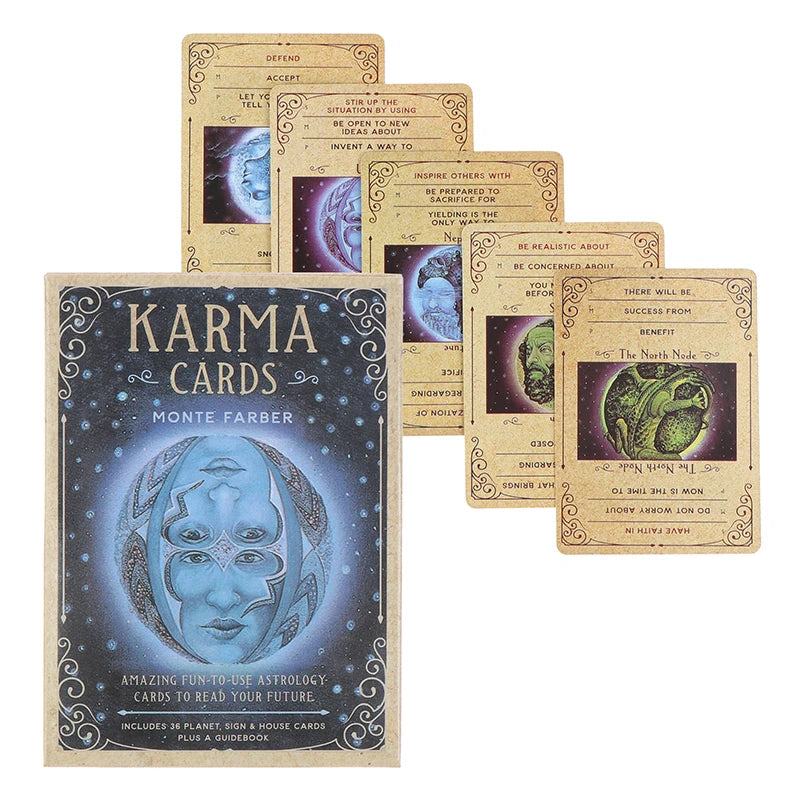 Oracle Karma English Version - Collection "Énergies Sacrées"