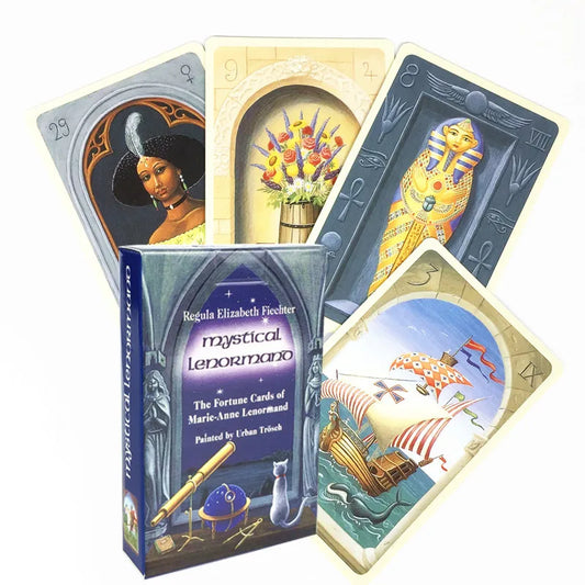 Oracle Lenormand Mystique English Version - Collection "Essentiels Divins"