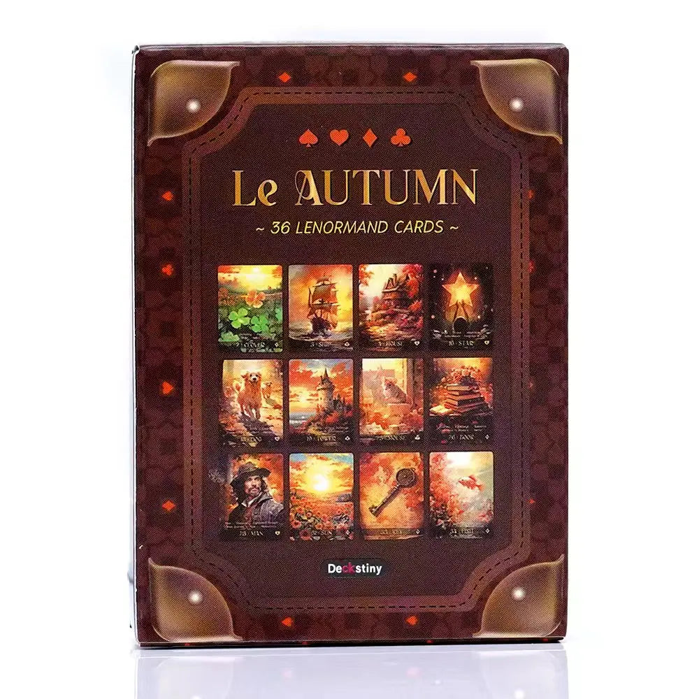 Oracle Lenormand Automne English Version - Collection "Essentiels Divins"