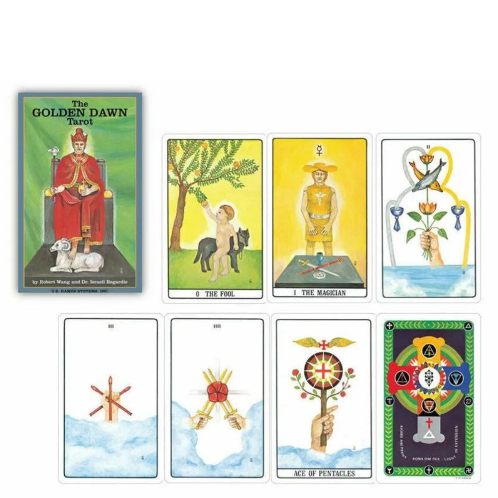 Tarot de l’Aube Dorée English Version - Collection "Tarots Modernes"