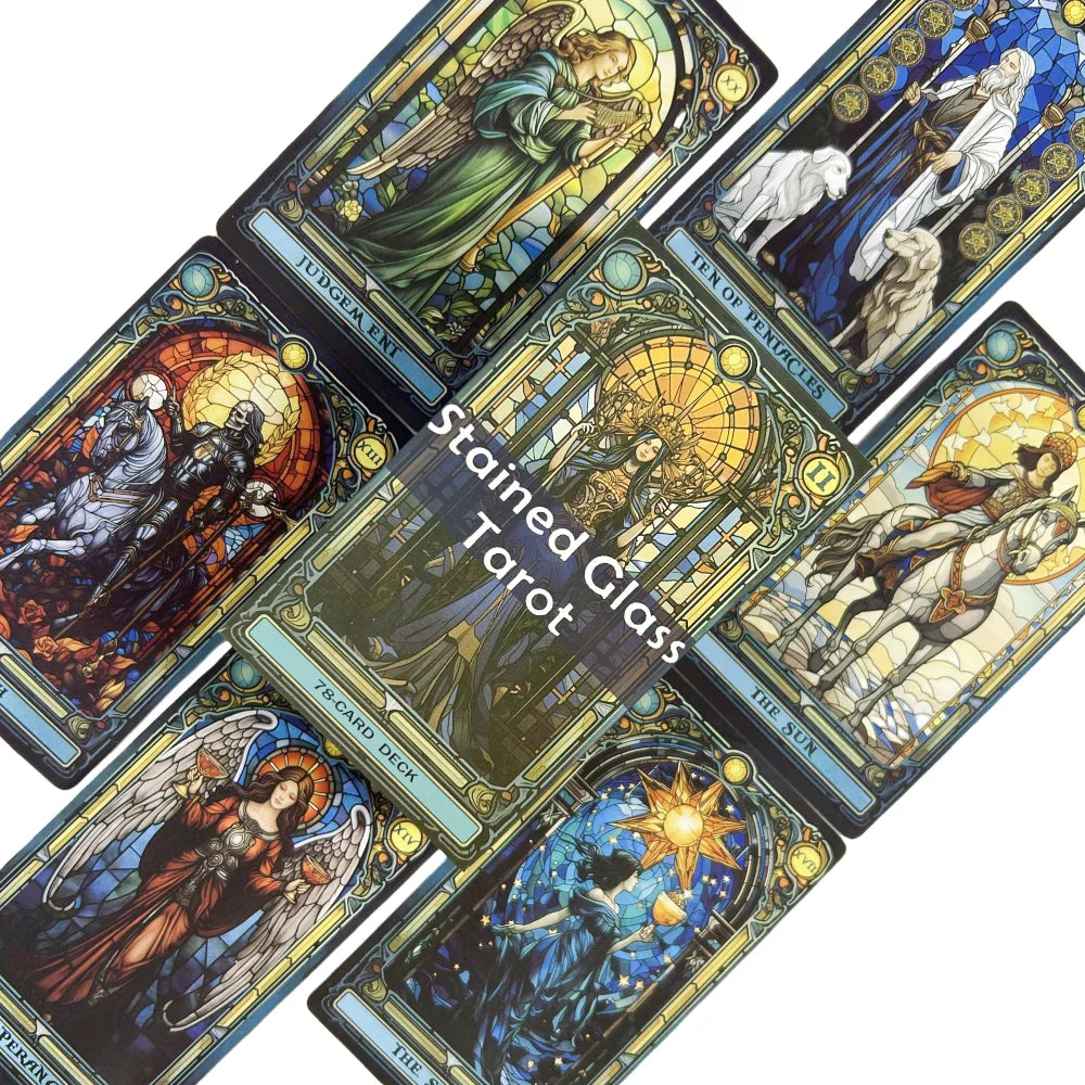 Tarot Vitrail English Version - Collection "Tarots Modernes"