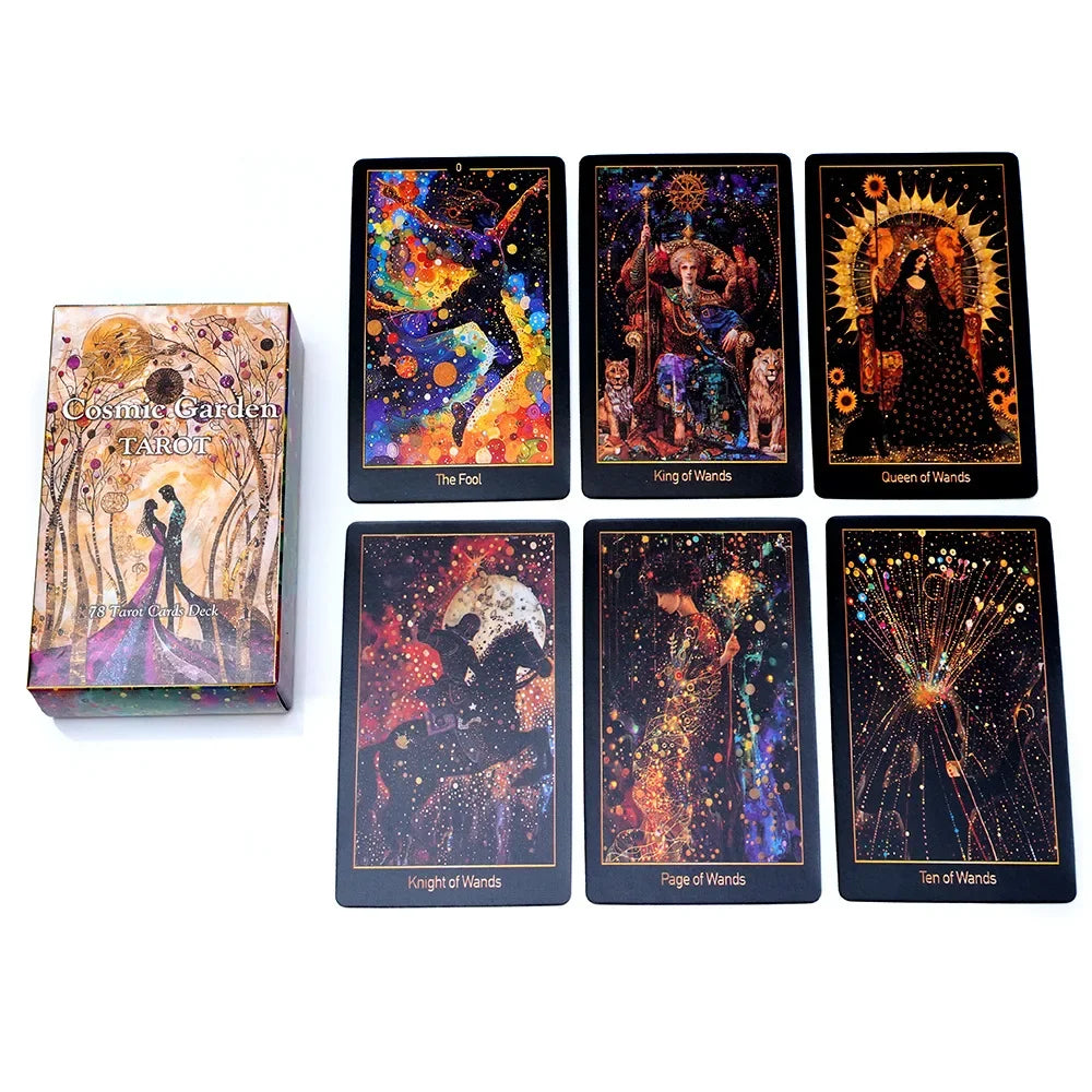 Tarot Jardin Cosmique English Version - Collection "Tarots Modernes"