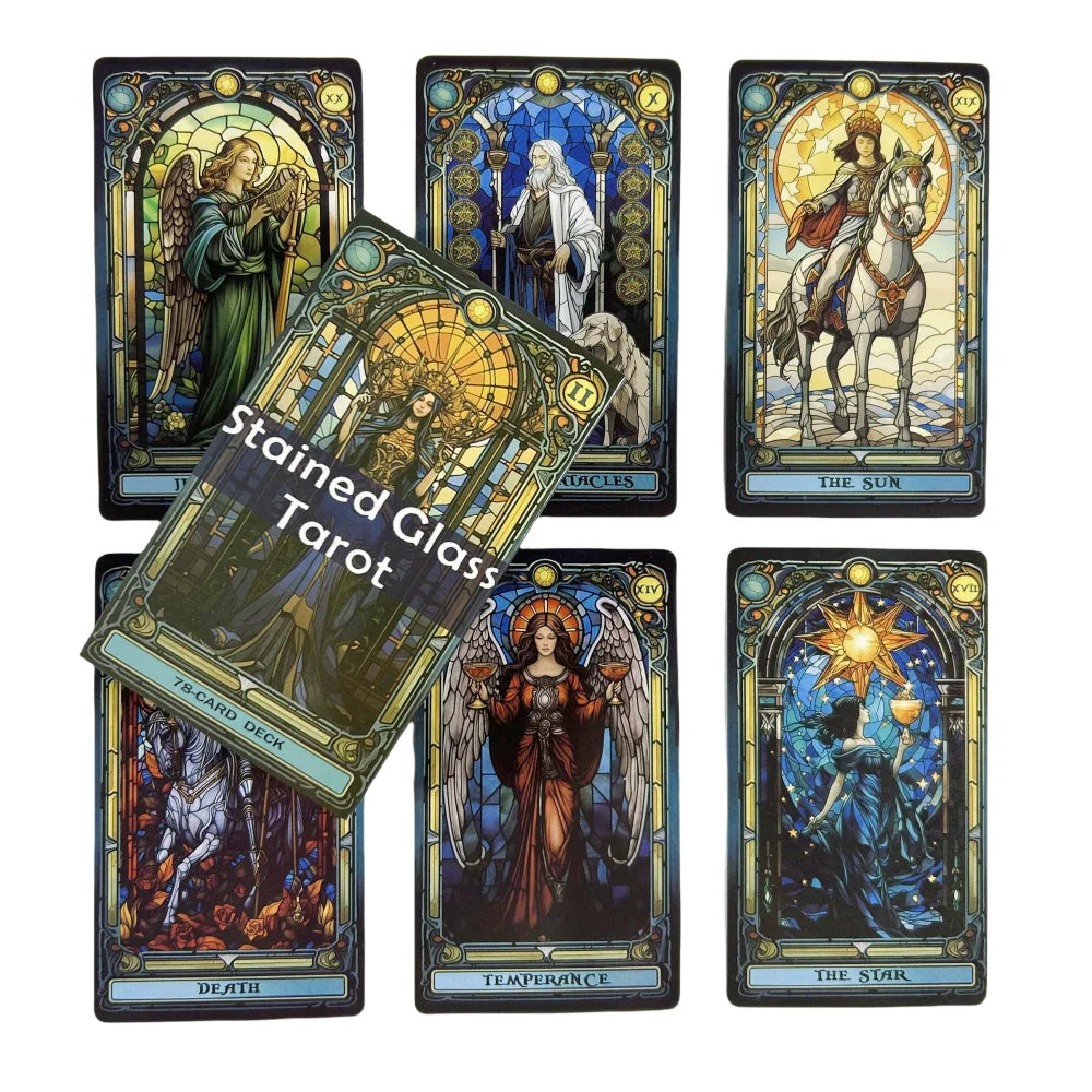 Tarot Vitrail English Version - Collection "Tarots Modernes"