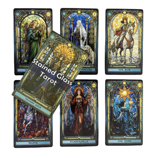 Tarot Vitrail English Version - Collection "Tarots Modernes"