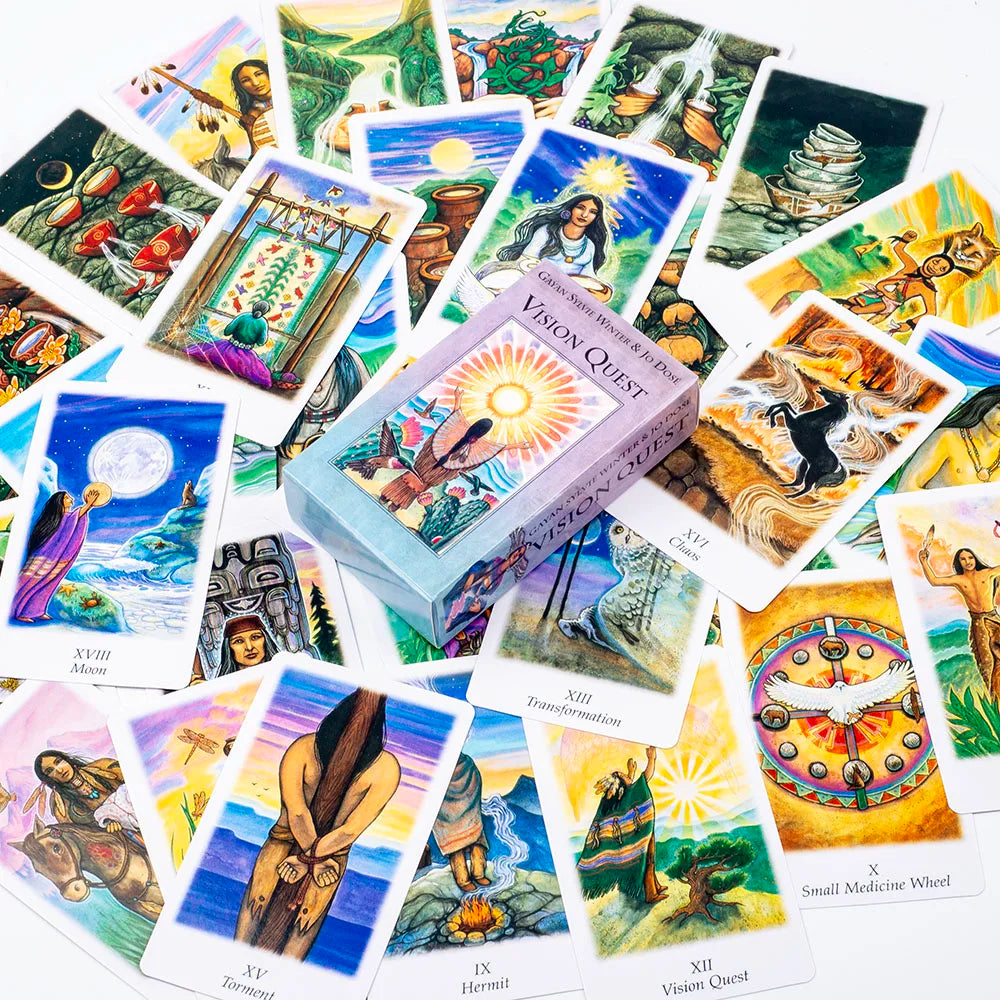 Tarot Quête de Vision English Version - Collection "Tarots Modernes"